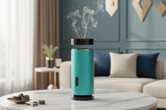 Smart Bakhoor Burner in blue variant