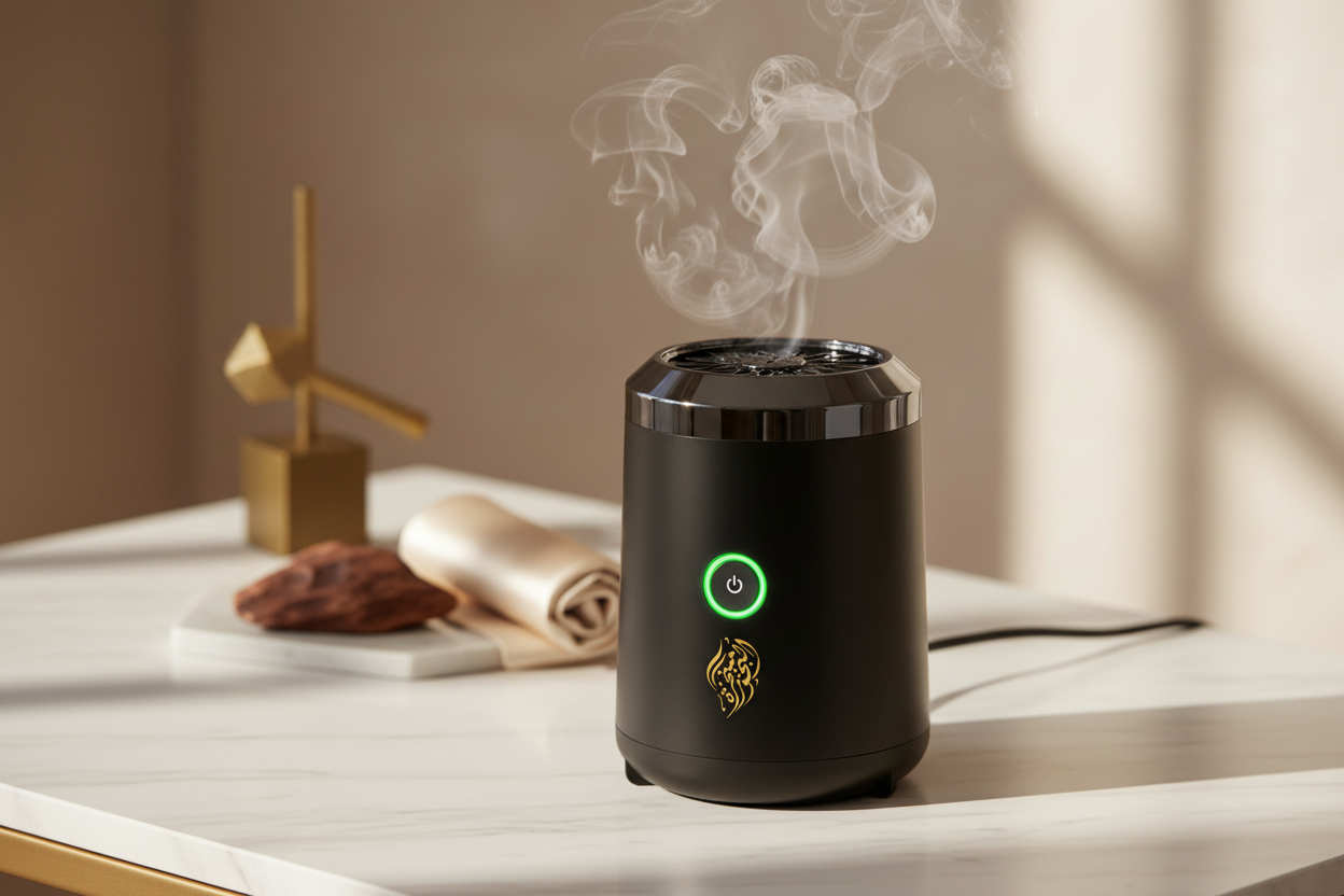 Smart Oud Mini in modern luxury setting